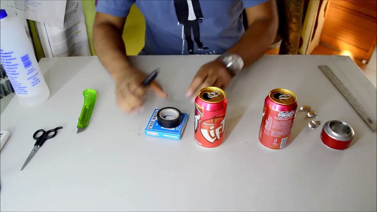 Estufa de alcohol con latas! DIY