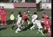 احداث شغب فى مباراة كرة نسائى بين تونس ومالى