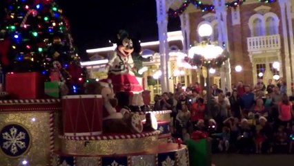 Mickey's Once Upon A Christmas Parade 2013