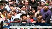 Mexicanos dan el último adiós a Chavela Vargas