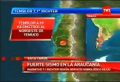 2/01/2011: Sismo de 6,9 (U de Chile), 7,1 (USGS) golpea al sur de Chile