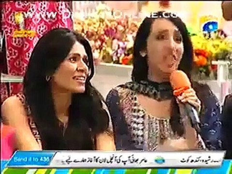 Amir Liaquat Flirting In Live Show With UK Host And Models - Video Dailymotion