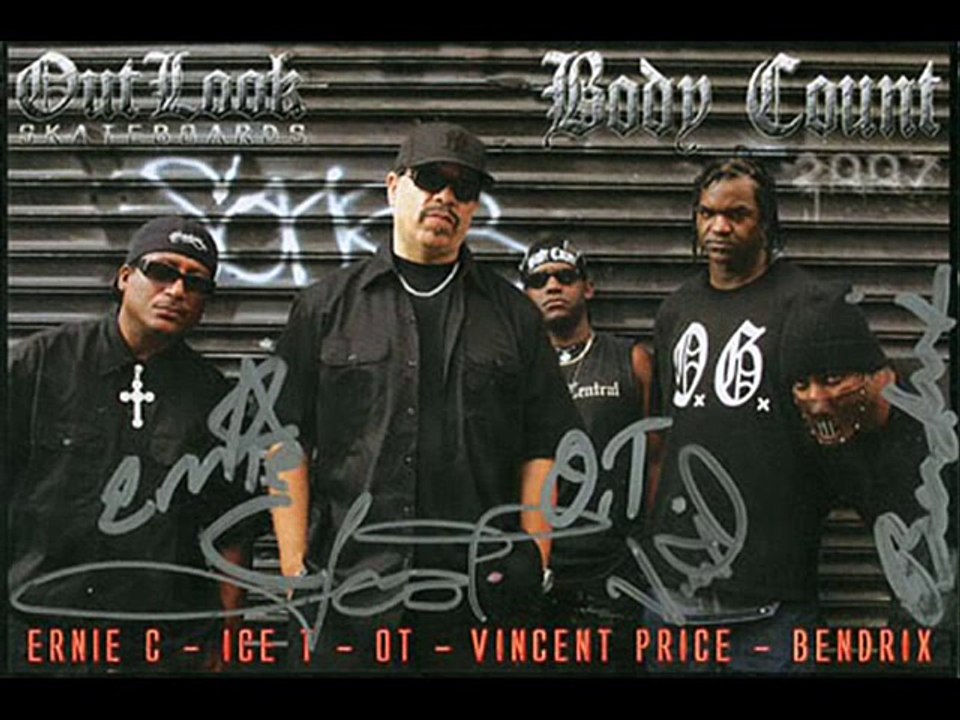 Ice T Body Count Bodycount (lyrics) Vidéo Dailymotion