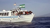 Flotilla frente a la costa de Málaga contra las prospecciones en la zona