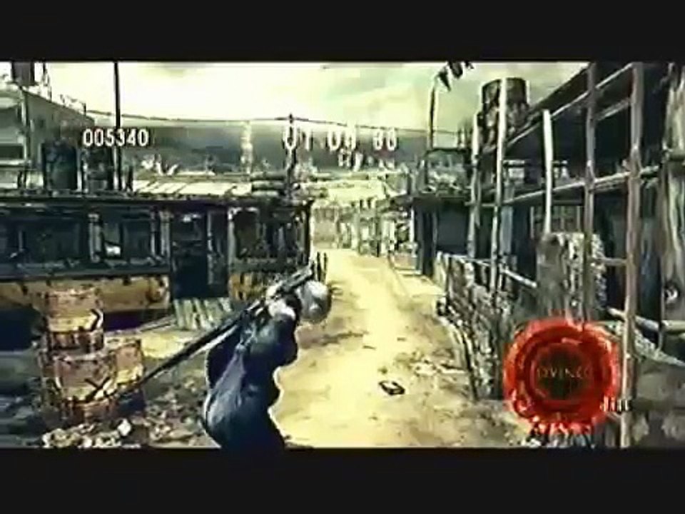 Resident Evil 5: "The Mercenaries" (Battle Suit) Jill Deaths Ryona!