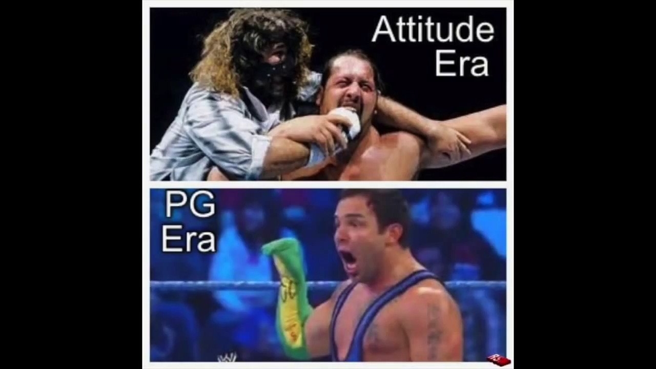 WWE PG Era Vs. WWF Attitude Era