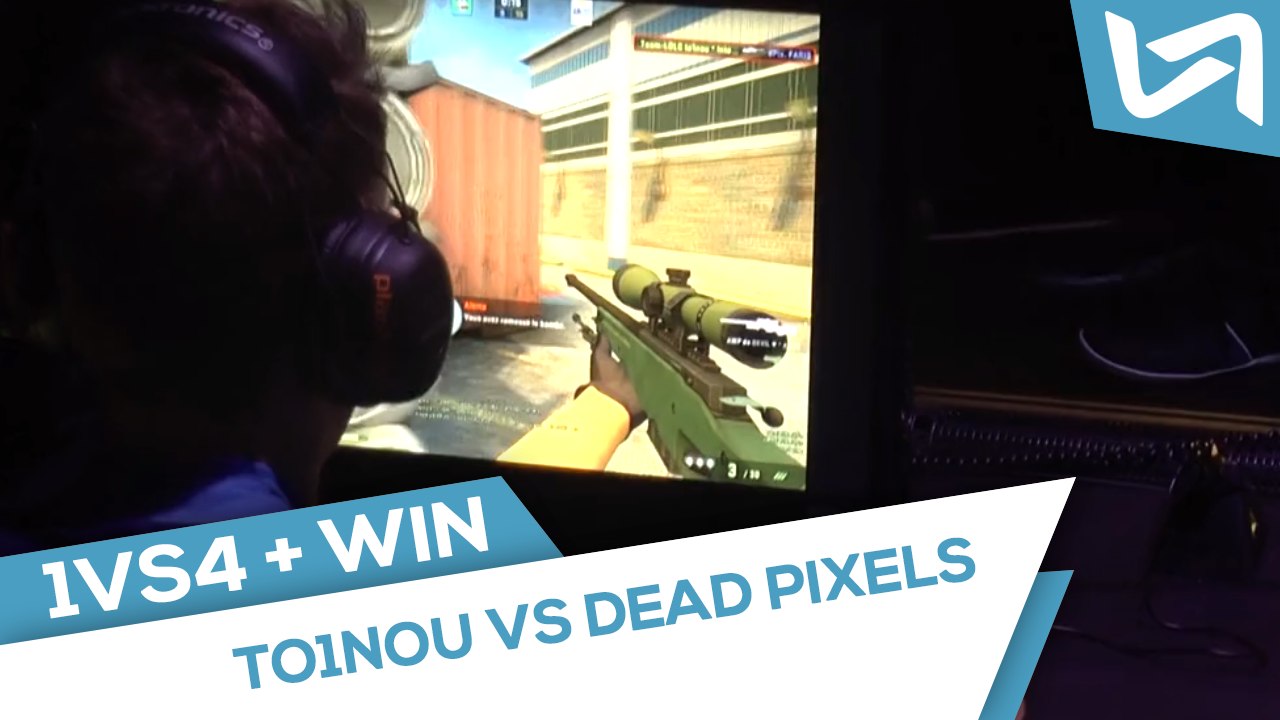 ESWC.fr : LDLC White, 1v4 toinou et winning moment