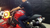 Termignoni Ducati monster 796 on Dyno