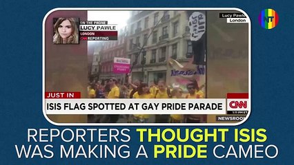 That Time CNN Thought A Dildo Flag Was Really ISIS