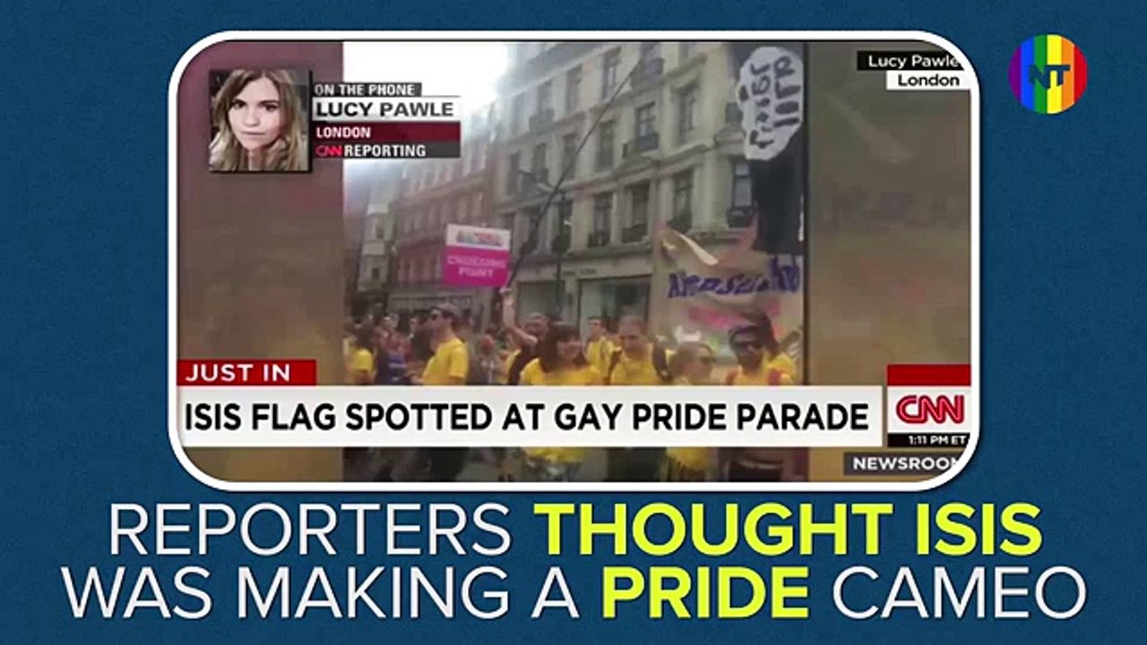 That Time CNN Thought A Dildo Flag Was Really ISIS