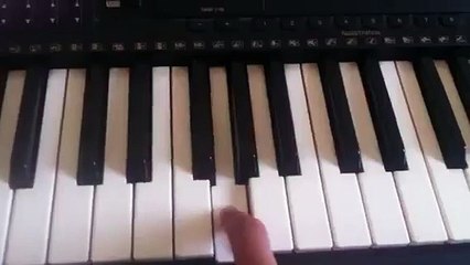 Cheb bilal li fort fort piano tutorial by Fb : walid boussr