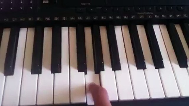 Cheb bilal li fort fort piano tutorial by Fb : walid boussr