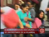 América Noticias - 070514 - Universitarios se enfrentaron en la Universidad Villarreal