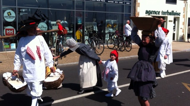 Défilé celtique et souvenirs de turballais