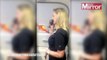 Is this the funniest flight safety demonstration ever  Air hostess has plane passengers in hysterics