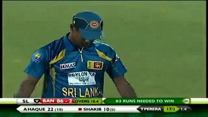 Bangladesh vs Sri Lanka, 1st T20 Highlights 2014