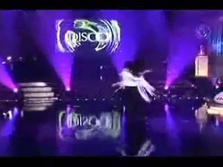 ALESSANDRA ROSALDO E ISRAEL BAILANDO MUSICA DISCO
