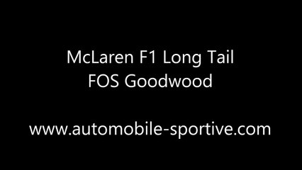 Mc Laren F1 longtail @ Goodwood FOS 2015