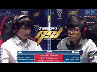 sOs vs Bbyong PvT Code S Ro16 Group B Match 2, 2015 SBENU GSL Season 2   StarCraft 2
