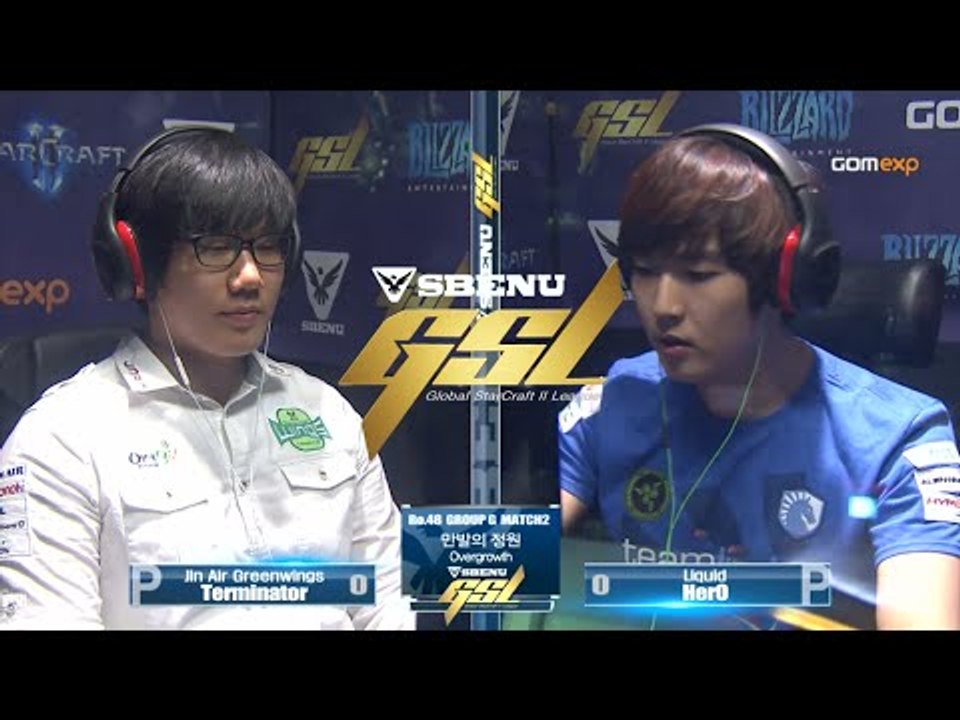 Terminator vs HerO PvP Code A Group G Match 2 Part2, 2015 SBENU GSL Season 2   StarCraft 2