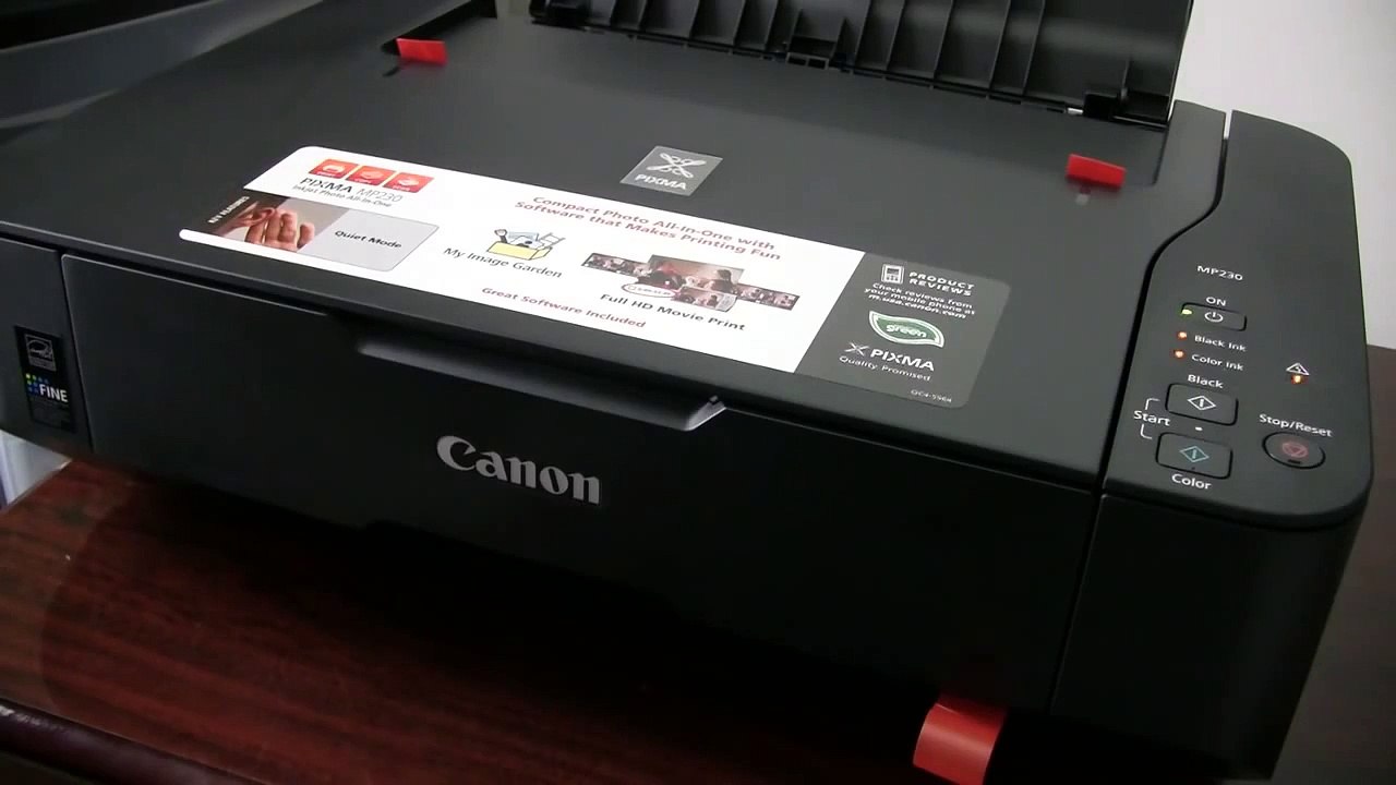 How to Change Ink in a Canon Printer video Dailymotion