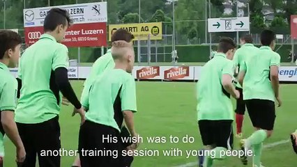 Inter de Milán: Shaqiri se disfrazó de anciano y dejó boquiabiertos a juveniles suizos