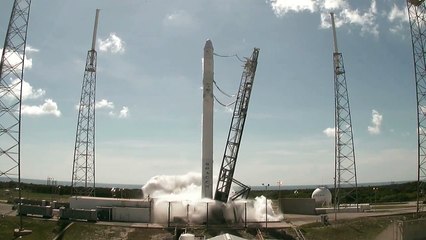 SpaceX CRS-7 Liftoff and Failure - HD