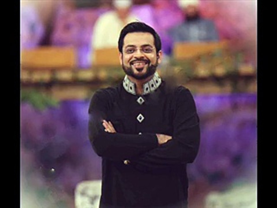 [LD] Aamir Liaquat hussain New naat 2015 .Rabi ul Awwal GEO TV