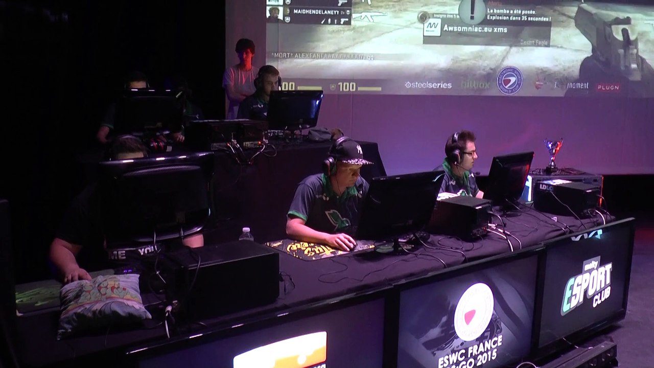 ESWC.fr : winning moment Melty vs Awsomniac