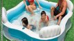 Get The backrest Inflatable Family Paddling Pool / Baby Pool with Air Pump Best