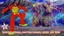 Gundam Dancing Finger Family | Full Animation | Finger Family Cartoon | Nursery Rhymes