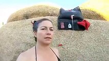 Solar Shower, Joshua Tree Boulders, CA Jumbo Rocks GoPro Video