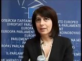 MEP, Roberta ANGELILLI ,Vice-President  of EP giving a message to Iranian women