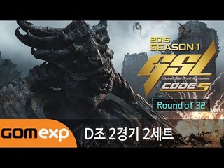 조중혁 vs 최용화 (TvP) - 2015 GSL 시즌 1 Code S 32강 D조 2경기 2세트