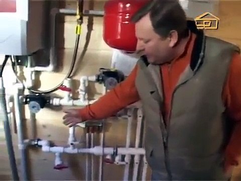 Дом из клееного бруса. Система отопления. Тепловой анализ дома.