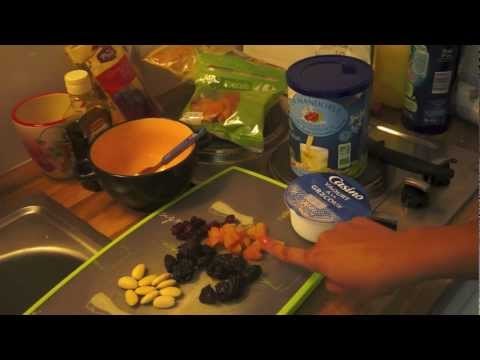 -18kg Mon dessert / encas / goûter préféré : yaourt et fruits secs