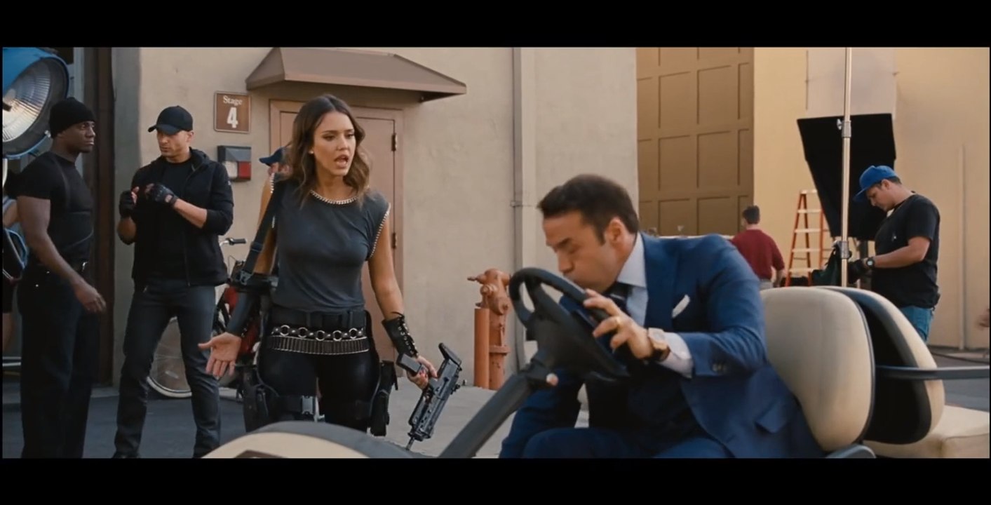 Entourage @2015 - Jessica Alba - Making of Entourage