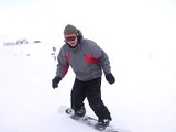Snowboard flat Tricks in Senales