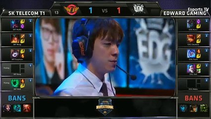 SKT vs EDG Game 3 | MSI 2015 Finals | Edward Gaming vs SKT T1 | MSI Grand Final | SKT T1 vs EDG