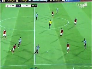 ترقيصة لاعب الترجي لحسام غالي