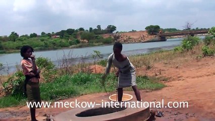 African Little Water Girl