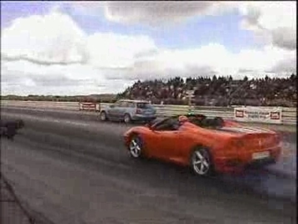 FERRARI MODENA VS AUDI RS4