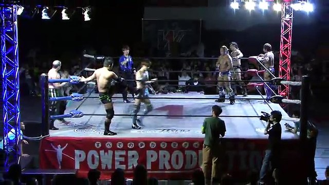 Kaz Hayashi, Shuji Kondo & Minoru Tanaka vs. Seiki Yoshioka, Yasufumi Nakanoue & Jay Freddie (WRESTLE-1)