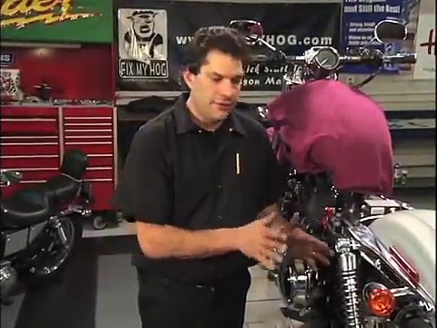 Harley Davidson Maintenance Tips: Sportster Motorcycles - Rear Wheel Alignment