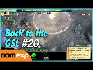 Back to the GSL #20 - Starcraft 2