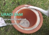 URADI SAM: Hladnjak od glinenih saksija