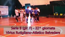 Calcio a 5, Serie B: Highlights Virtus Rutigliano-Atletico Belvedere 3-10