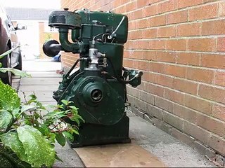 1966 Petter PAZ1 Diesel Engine Start & Run