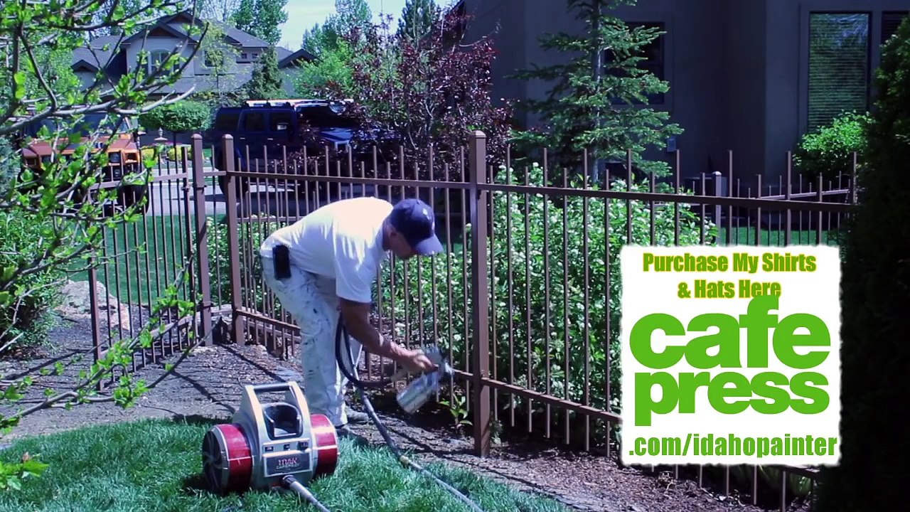 Using A Titan Capspray 115.  Where To Use An HVLP Paint Sprayer