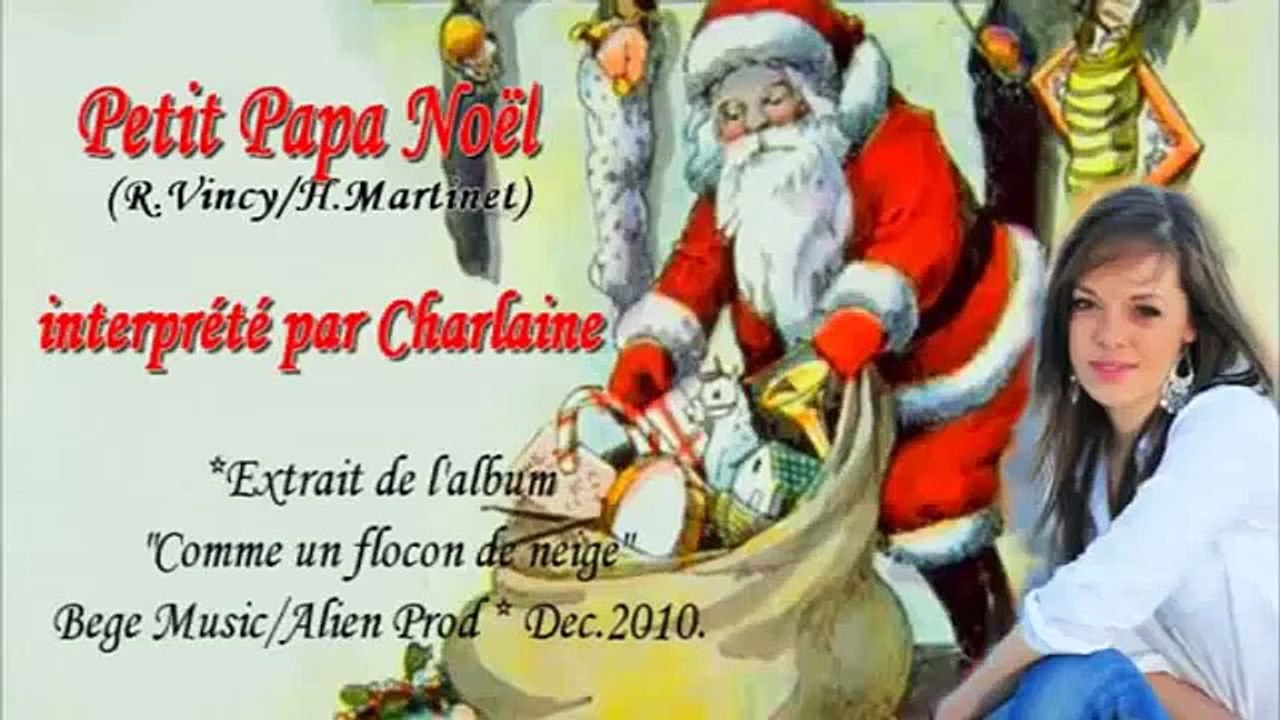 Petit papa Noël par Charlaine - paroles et karaoké - lyrics - Arrgts: Gino Valenza